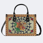 Spider Web Cat Head Print Handbag Factory Direct Sales