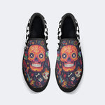 Day of the Dead Pattern - Slip On Shoes