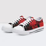 I'm the Red Skull Low Top Canvas Shoes