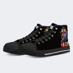 Flag Day High Top Canvas Shoes