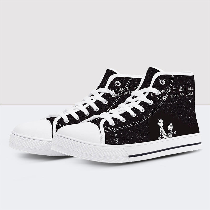 Die besten High-Top-Canvas-Schuhe von Calvin Klein