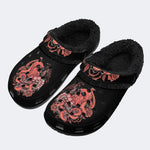 Octopus Raven Rose - Fur Lined Slippers/Sandals