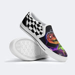 Halloween Horror Night Print - Slip On Shoes