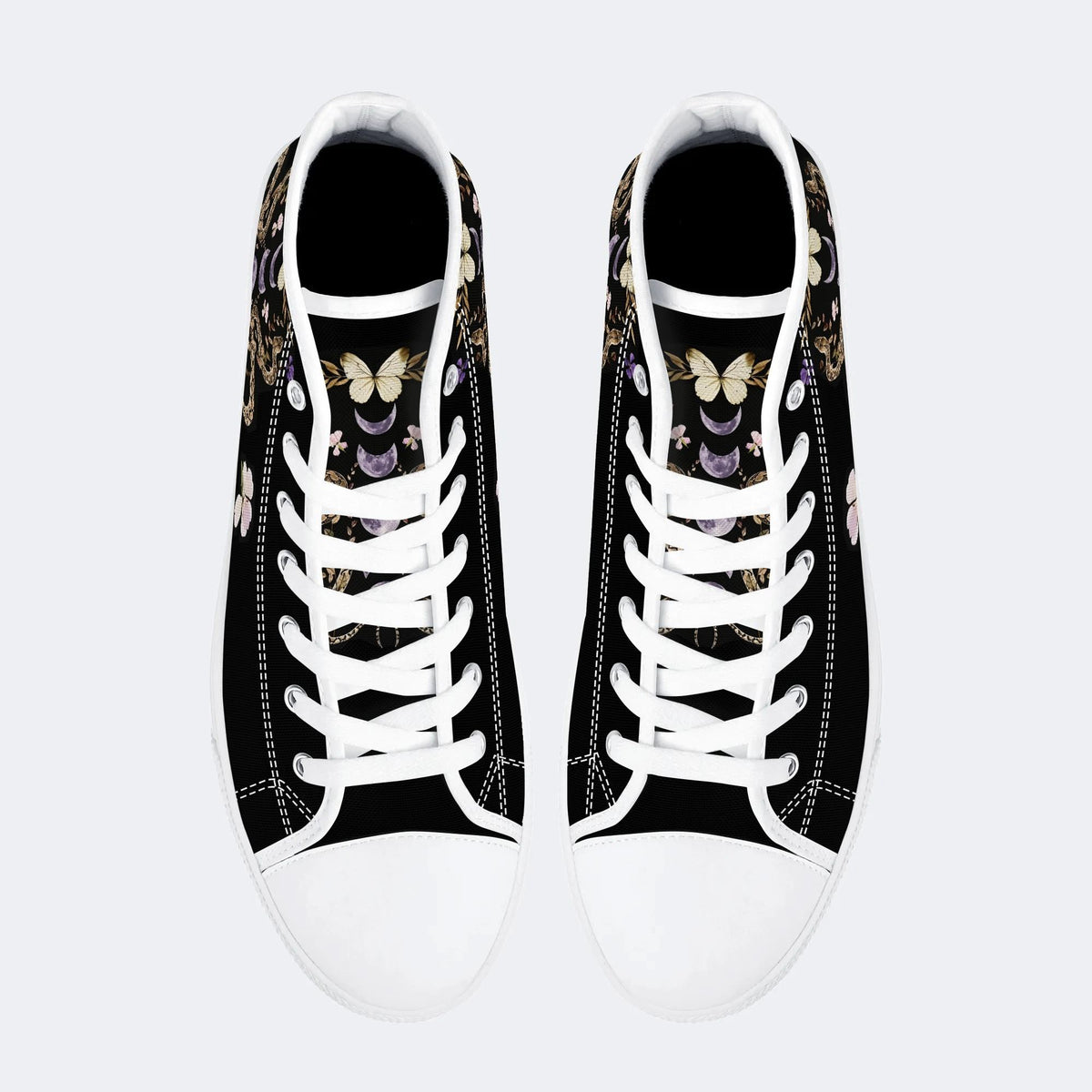 Classic Python Print - High Top Canvas