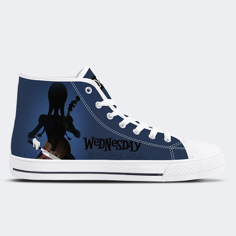 Unisex Horror-Druck - High Top Canvas