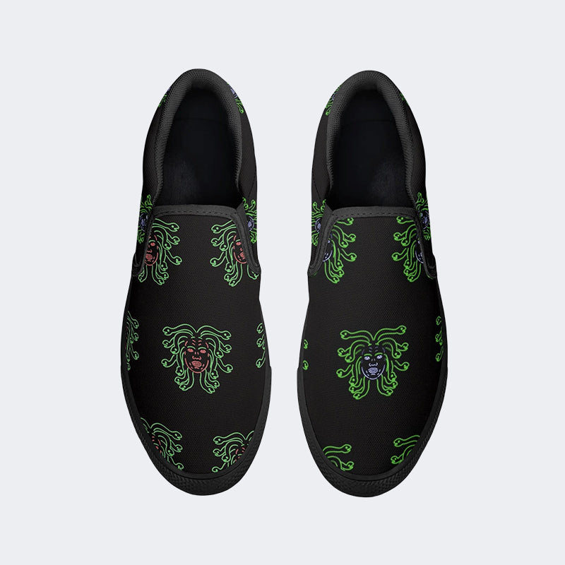 Medusa Print - Slip On Shoes