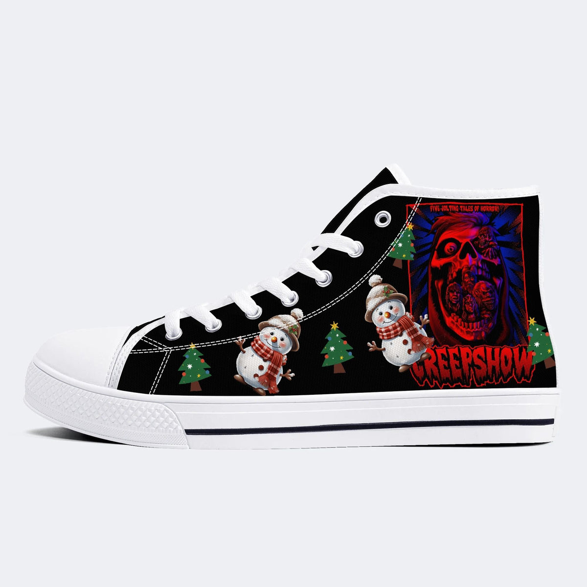 Unisex Horror Movies Print - High Top Canvas