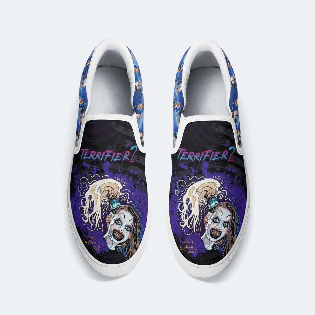 Horror Movie Graphic - Slip On Shoes