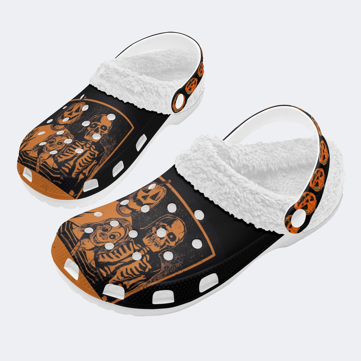 Halloween Horror Nights - Fur Lined Slippers/Sandals