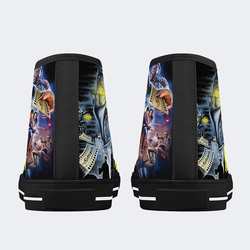 Unisex Horror - High Top aus Canvas