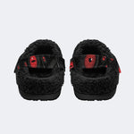 Abyss Eyes - Fur Lined Slippers/Sandals