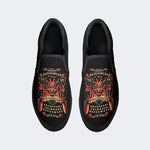 Surreal Death Skull - Slip On Shoes - Slip On Shoes