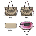 Gothic Death Moth - Large capacity handbag