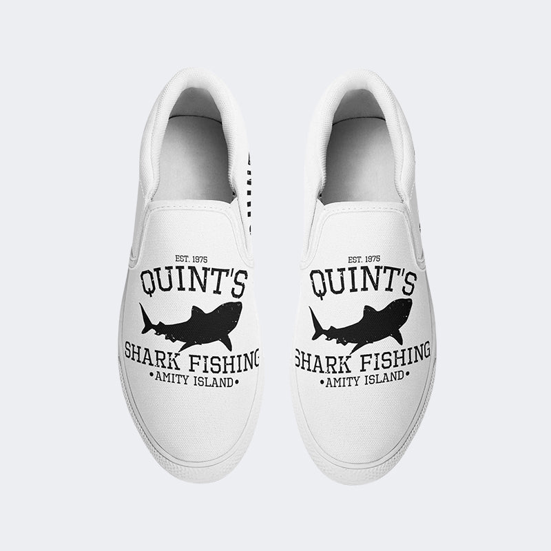 Unisex Horror Print - Slip On Shoes