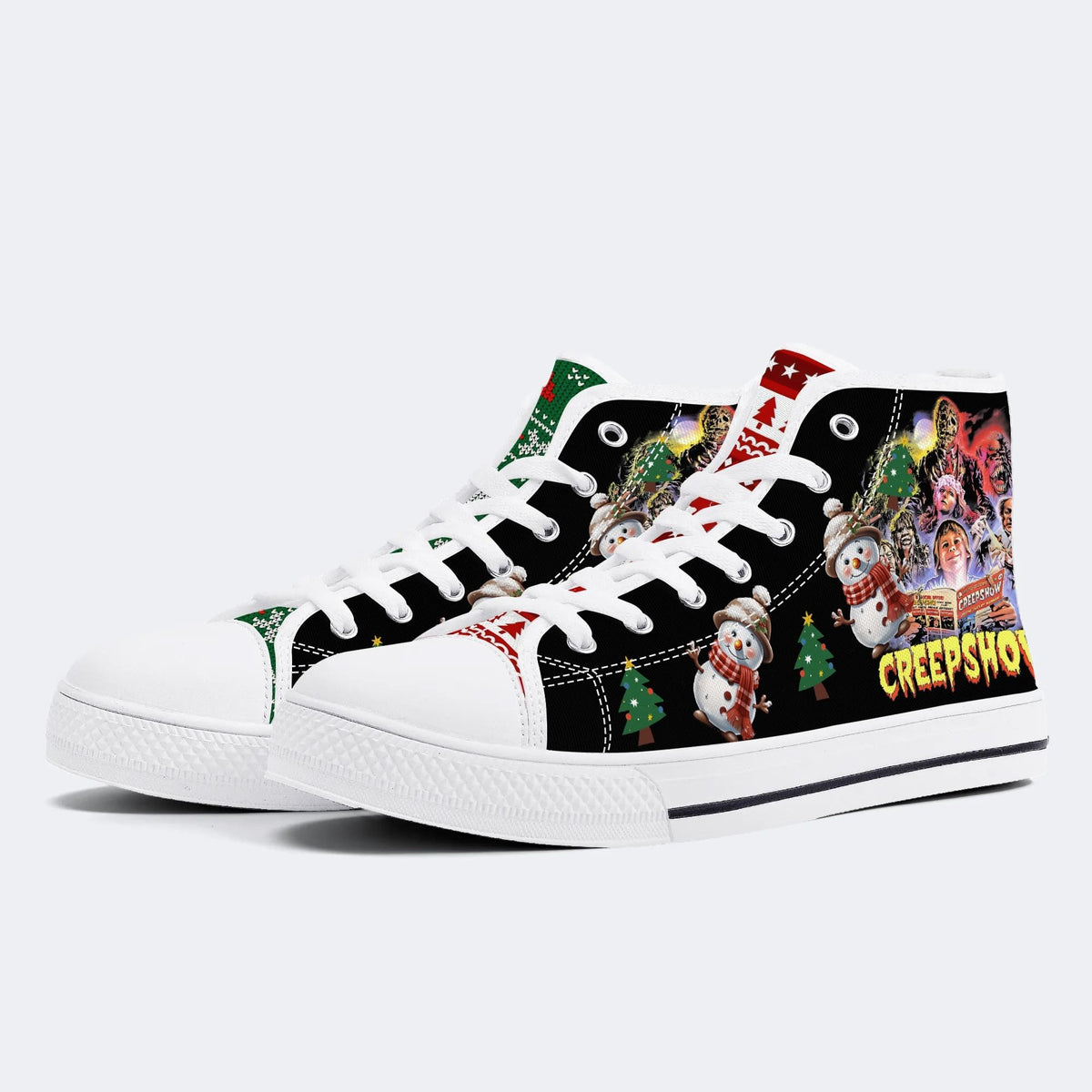 Unisex Horror Movies Print - High Top Canvas