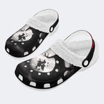 Horror Movie Graphic - Fur Lined Slippers