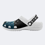 Shark And Skull - Fur Lined Slippers/Sandals