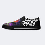 Halloween Horror Night Print - Slip On Shoes