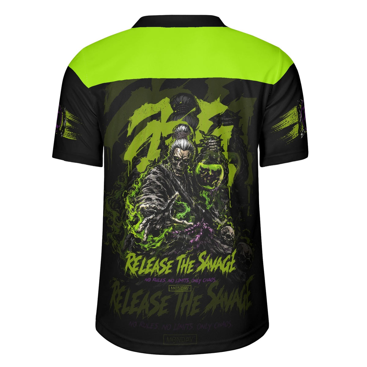 Green Potion Graffiti - Men's All Over Printing Rugby Jersey