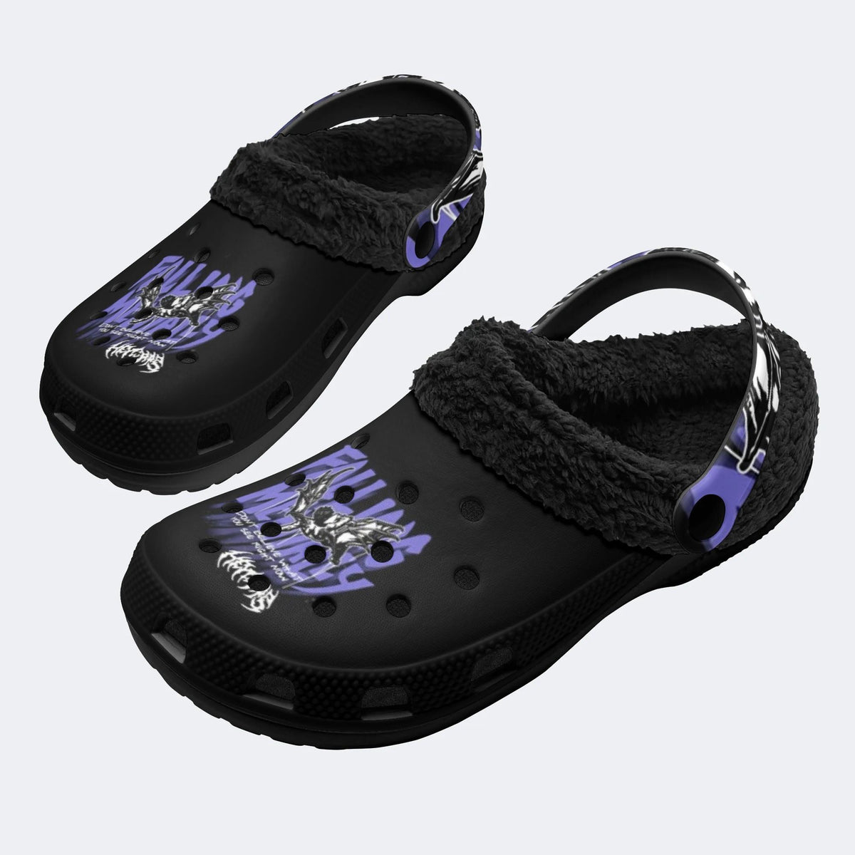 Fallen Angel - Fur Lined Slippers/Sandals