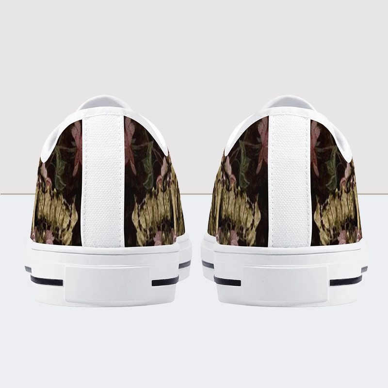 The Eternal Wait Low Top Canvas Shoes