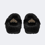 Eagle&Torch Art Print - Fur Lined Slippers/Sandals