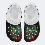 Horror Movie Graphic - Fur Lined Slippers