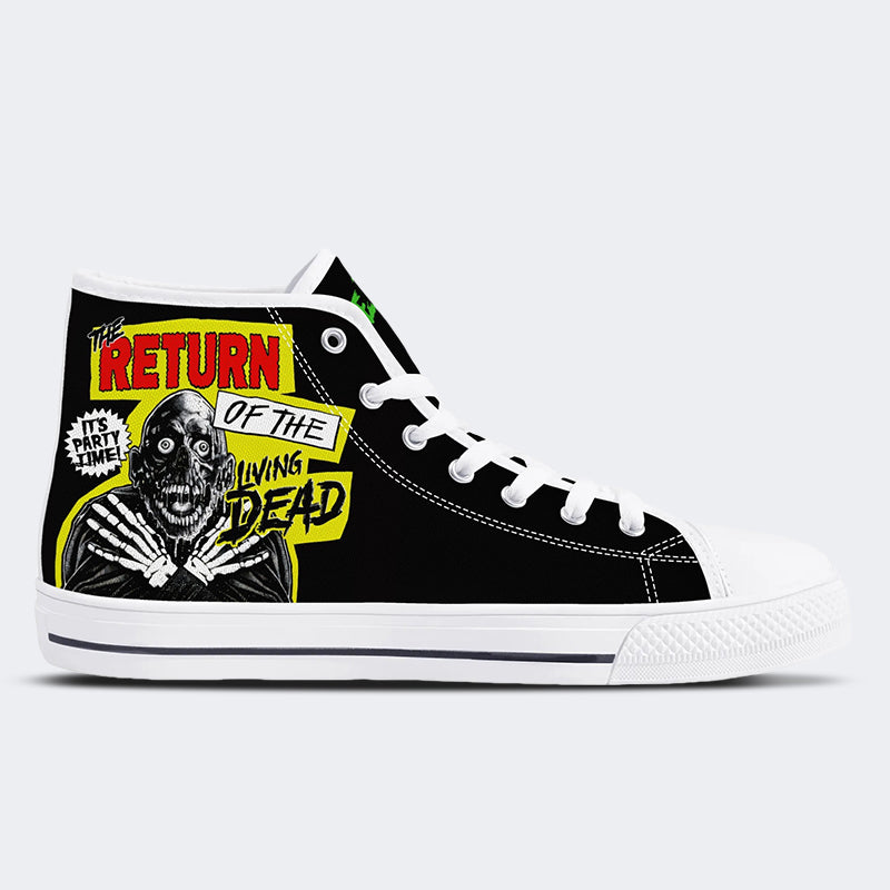 Unisex Horrorfilm-Druck - High Top Canvas