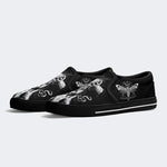 Unisex Skull Horror Print - Slip On Shoes