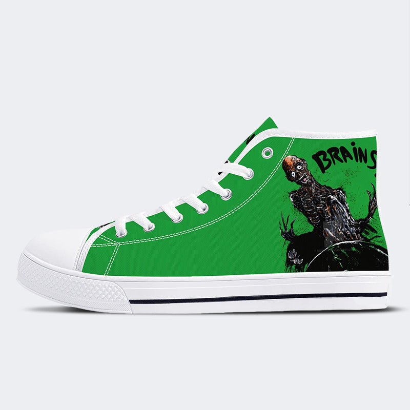 Unisex Horror-Druck - High Top Canvas