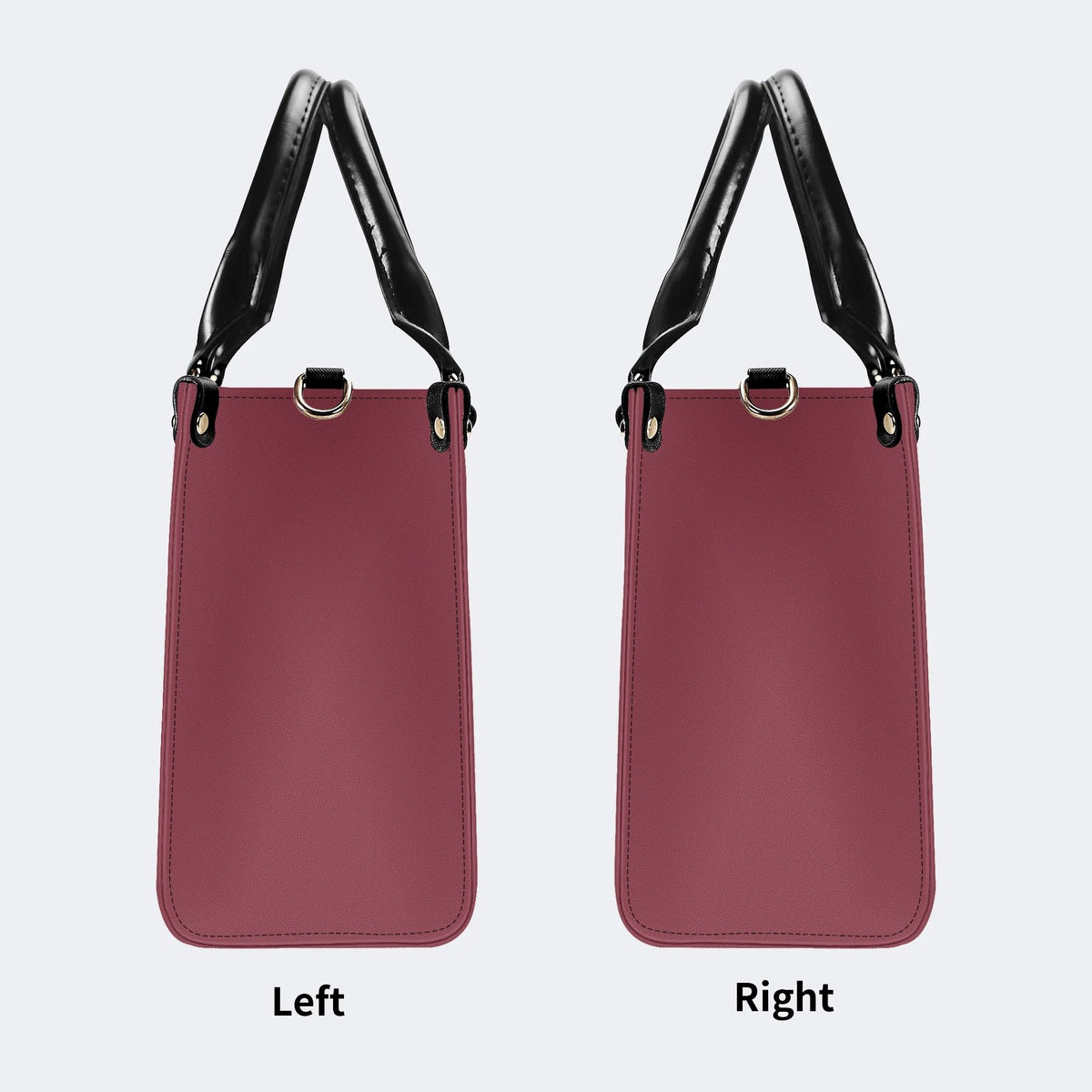 Inscribed Viper Print - Leather Handbag