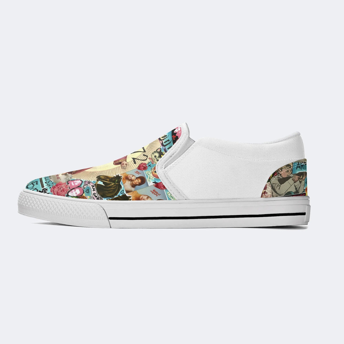 Jesus Child Print - Slip On Shoes