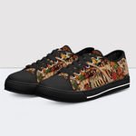 Marigold Skull Low Top Canvas Shoes