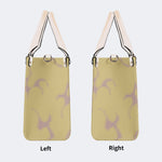 Horror Movies Print - Leather Handbag