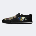 Horror Movie Vintage Graphic Printed- Slip On Shoes