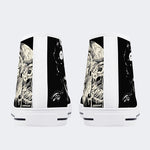 Unisex Tarman Totenkopf Druck - High Top Canvas