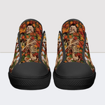 Marigold Skull Low Top Canvas Shoes