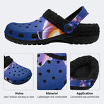 Neon Ghost Spirit - Fur Lined Slippers/Sandals