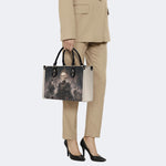 Die Schwarze Konigin Print Handbag Factory Direct Sales