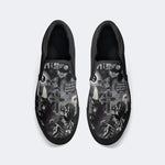 Horror Collage Print - Slip On Shoes