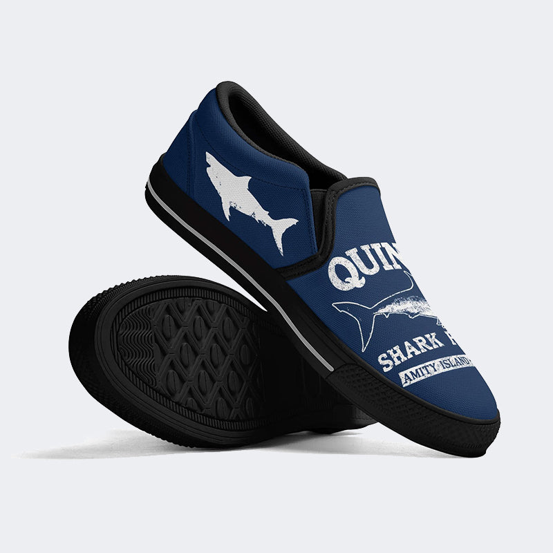 Jaws Quint's Shark Fishing Unisex - Slip On Shoes