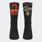 Unisex Retro PET SEMATARY Print - Crew Socks