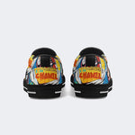 Unisex Christ Mary Graffiti Art Print - Slip On Shoes