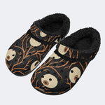Halloween Eye Twig - Fur Lined Slippers/Sandals