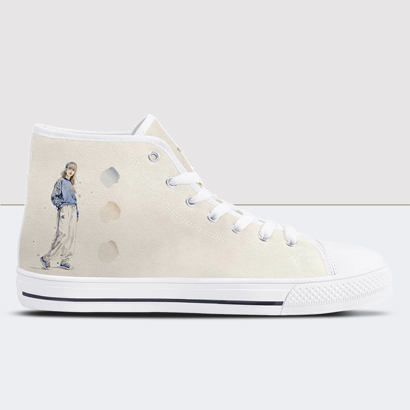 Stroll High Top Canvas Shoes