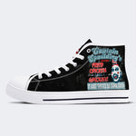 Unisex Horror-Druck - High Top Canvas