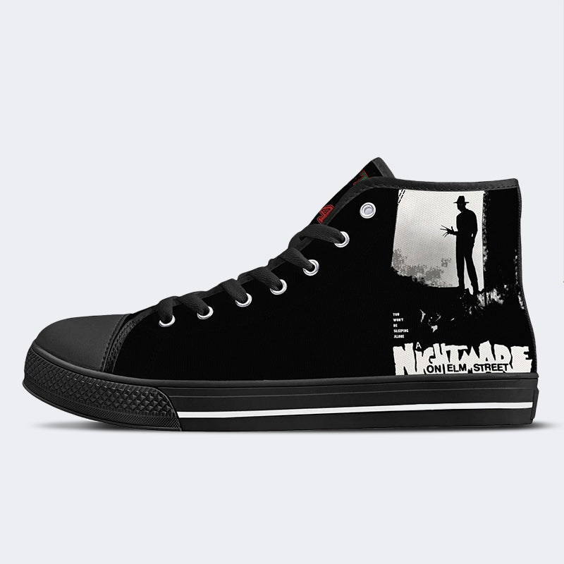 Unisex Horror-Druck - High Top Canvas