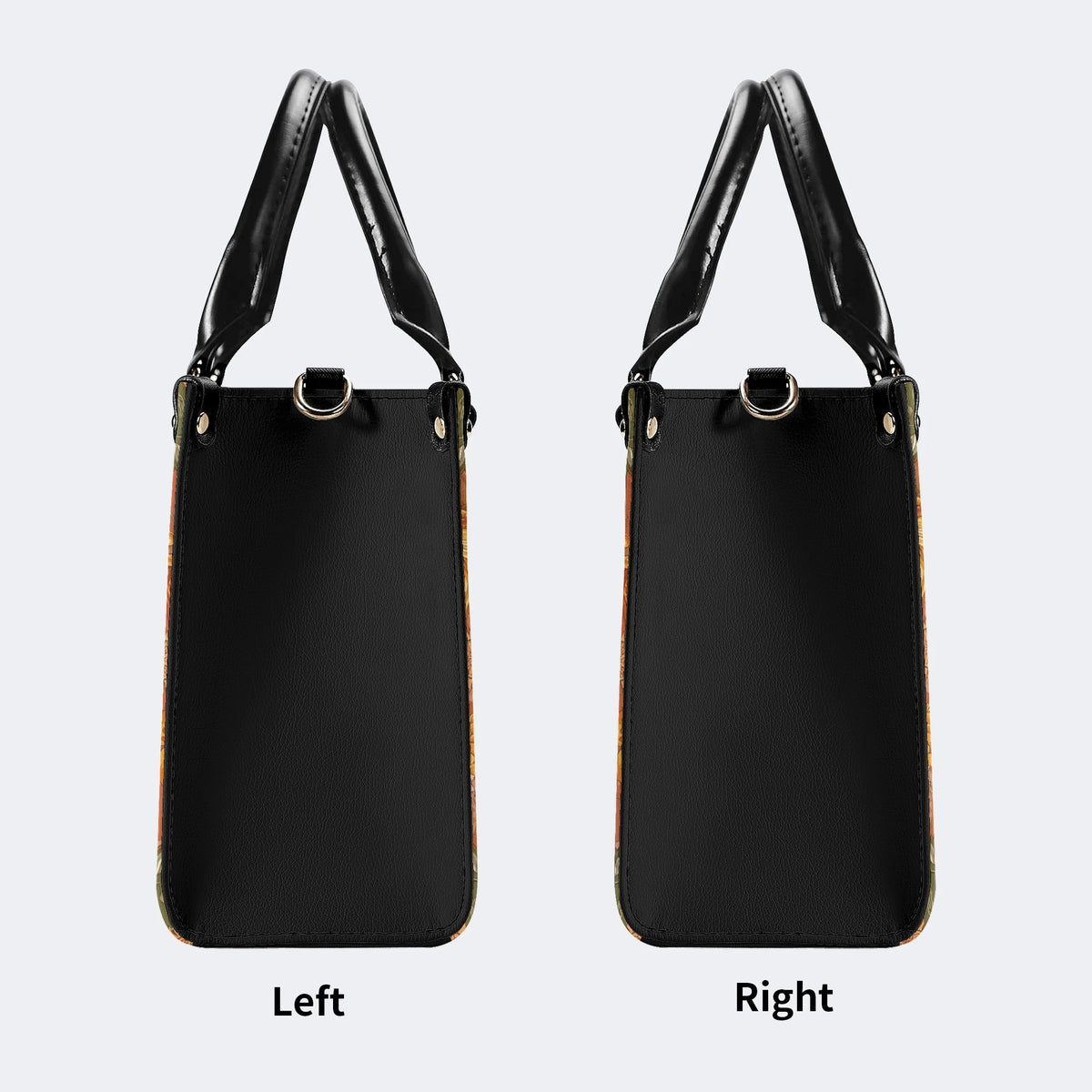 Retro Bohemian Sun Moon Star Moth - Leather Handbag