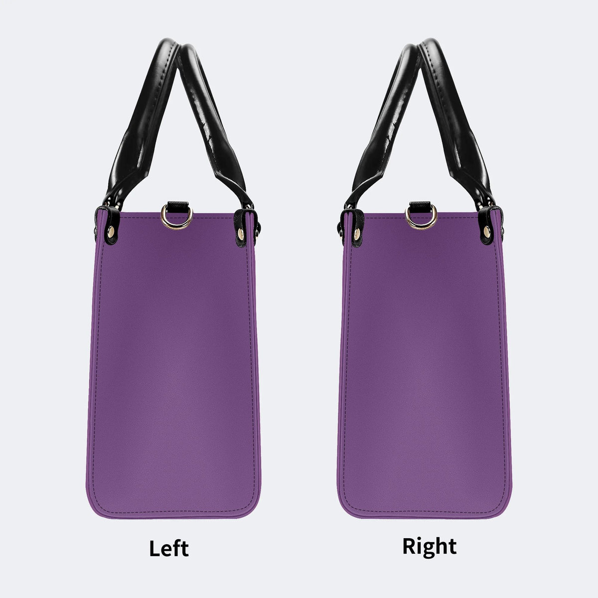 Inscribed Viper Print - Leather Handbag