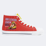 Shredded Bubble Gum Unisex Klassisch - High Top Canvas